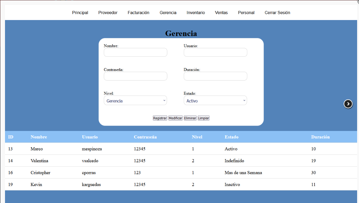 Proyecto en C#